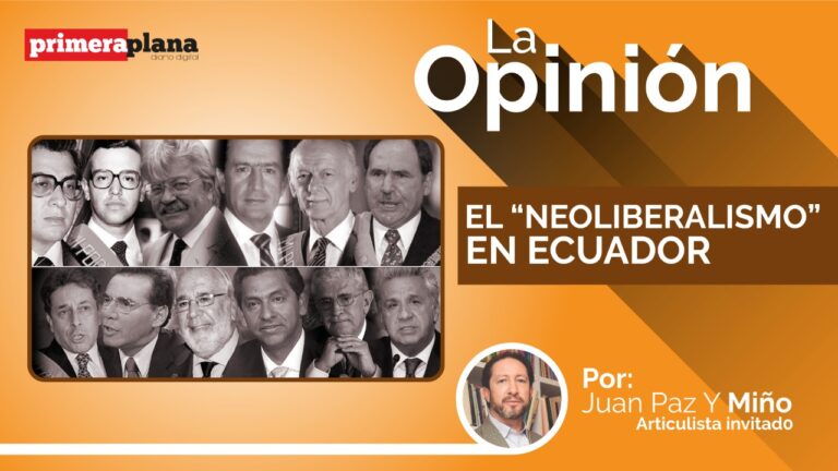 El Neoliberalismo En Ecuador