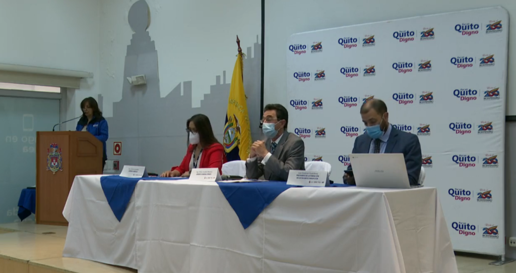 Rueda de prensa EPMAPS-Agua de Quito