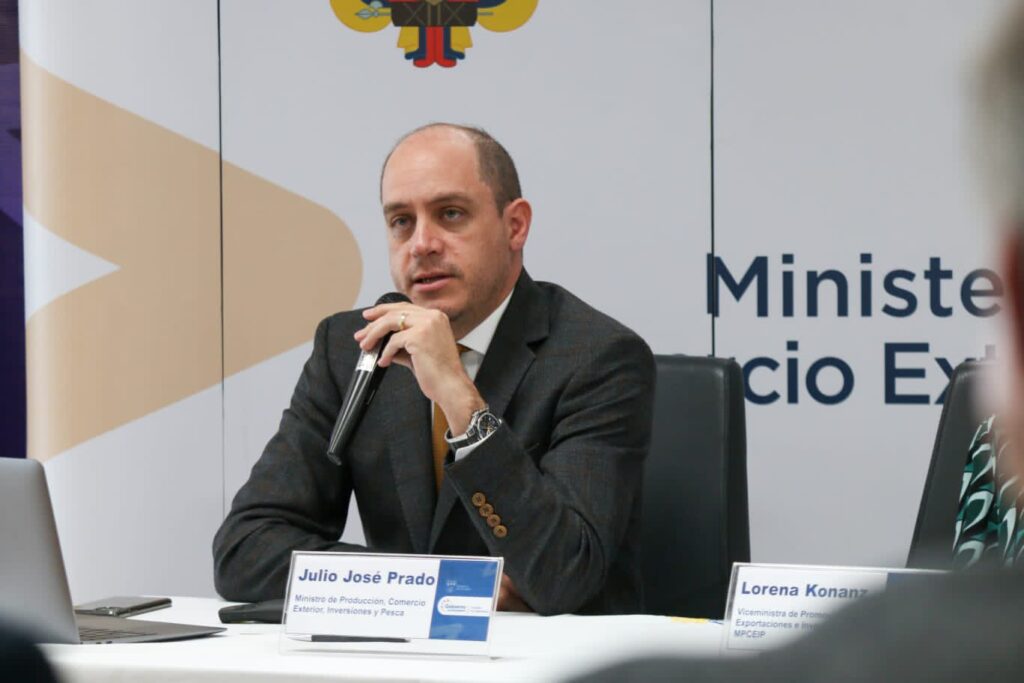 Ministro de Producción, Julio José Prado