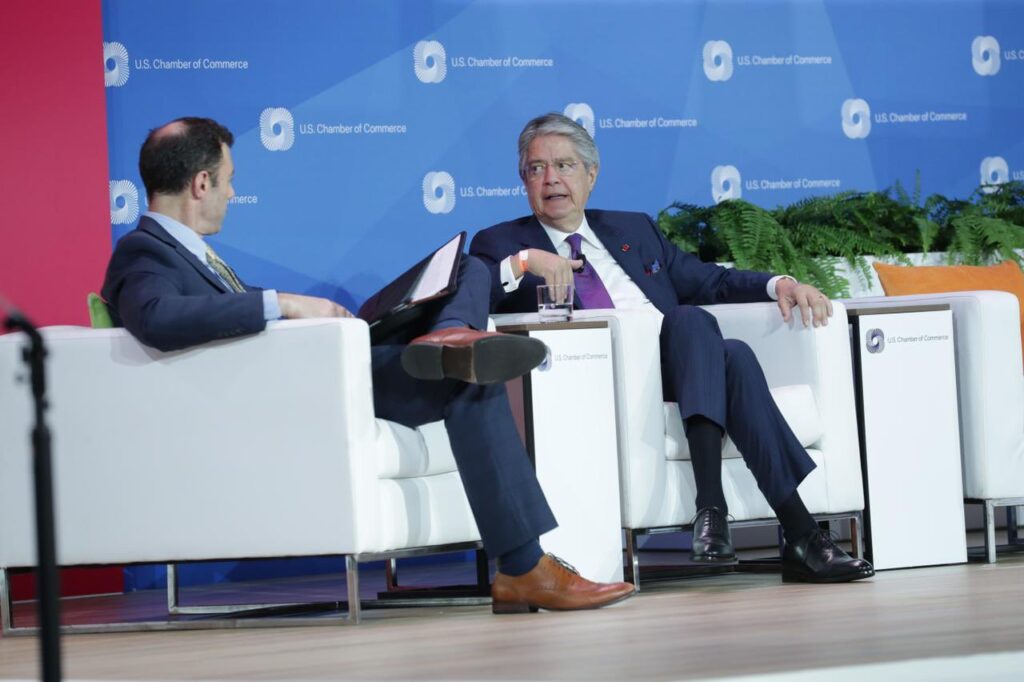 Intervención del presidente Guillermo Lasso en el IV Foro Empresarial de las Américas