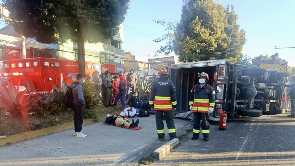 Foto: Cuerpo de Bomberos de Quito