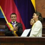 Primeros encuentros binacionales de Noboa