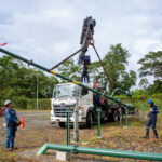 Cuenca, trabajos para reparar tubería rota