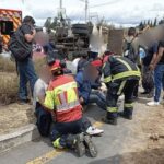 Bomberos controlan parcialmente incendio en Nayón