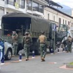 Gobierno despliega convoy militar hacia Imbabura