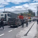 Ministro Reimberg confirma la detención de dos personas por paralizaciones en Carchi