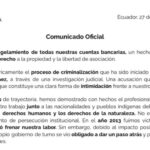 Conaie denuncia la muerte de Efraín Fuerez, comunero indígena de Cuicocha