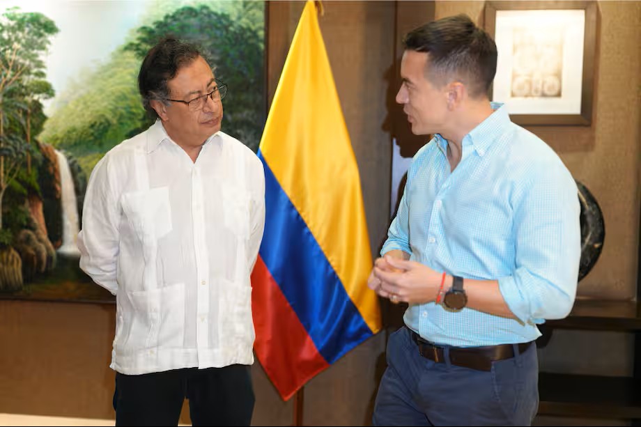 Noboa y Petro coincidirán en Panamá