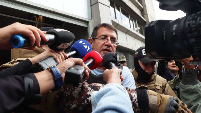 Díaz Asque: "trasladé dinero desde Venezuela por orden de Correa"