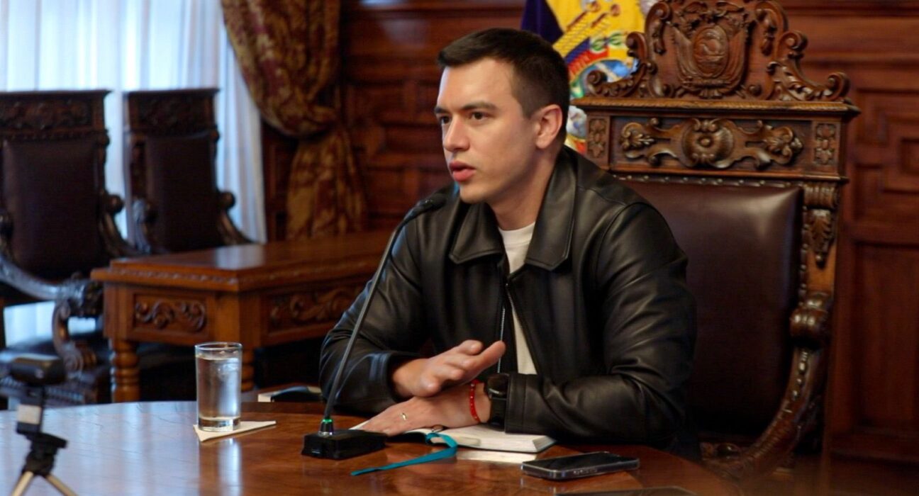 Inversión y seguridad marcan agenda de Noboa en Suiza y Bélgica