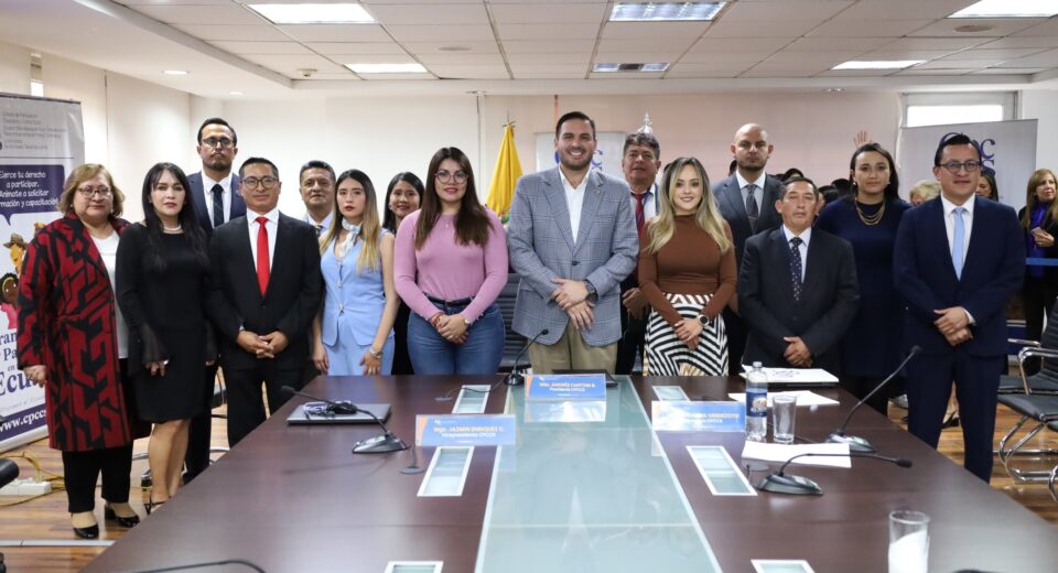 CPCCS posesiona a Comisión Ciudadana que elegirá al nuevo Fiscal General del Estado