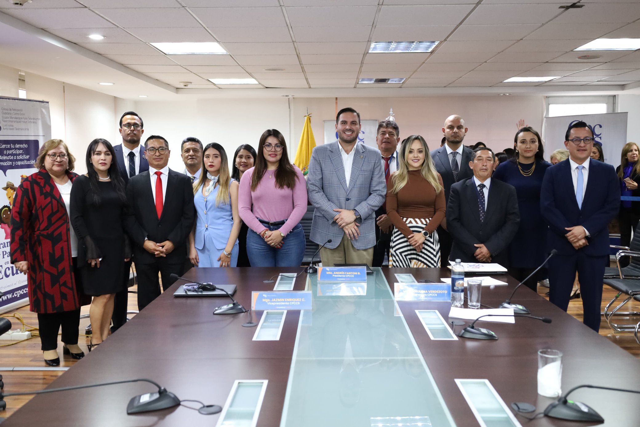 CPCCS posesiona a Comisión Ciudadana que elegirá al nuevo Fiscal General del Estado