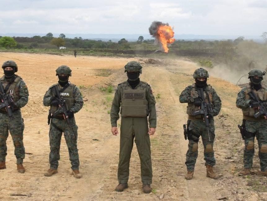 Guayas: Bloque de Seguridad inhabilita pista clandestina de 1.600 metros en Pedro Carbo