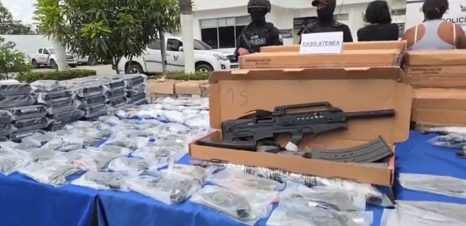 Decomisan armas en nuevo allanamiento a empresa de seguridad vinculada a alias ‘Marino’ en Guayaquil