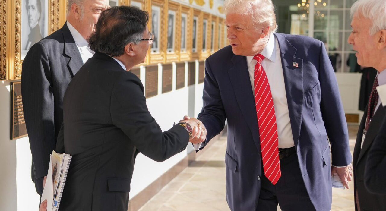 Trump y Petro se reúnen en la Casa Blanca