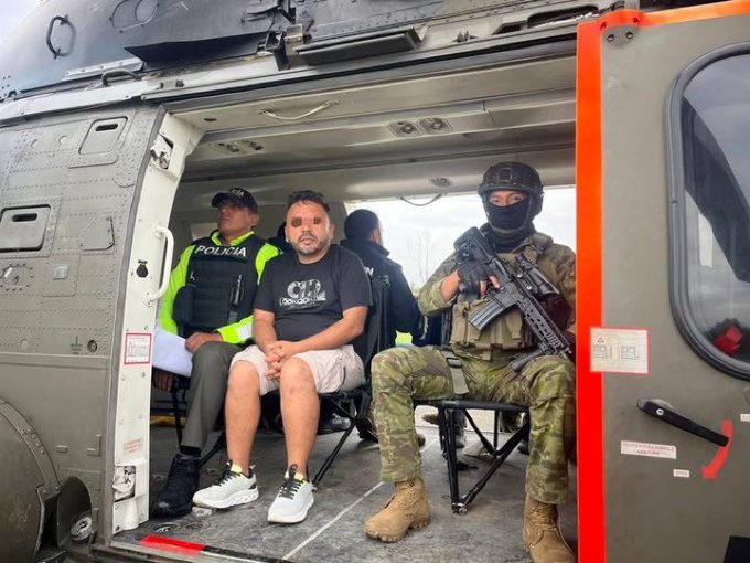 Capturan en Lago Agrio a alias “Mizon”, cabecilla criminal buscado por Colombia