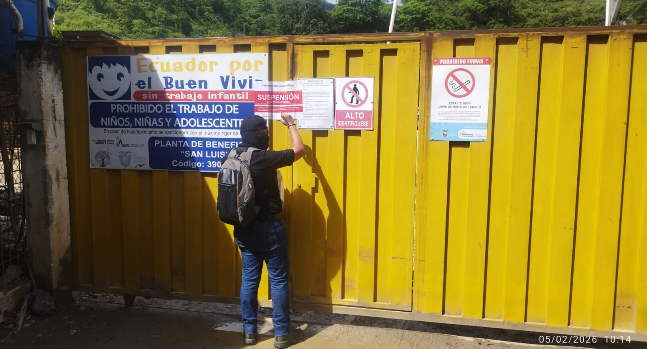 Gobierno ejecuta 230 intervenciones tras suspensión de actividades mineras en El Oro, Napo y Loja