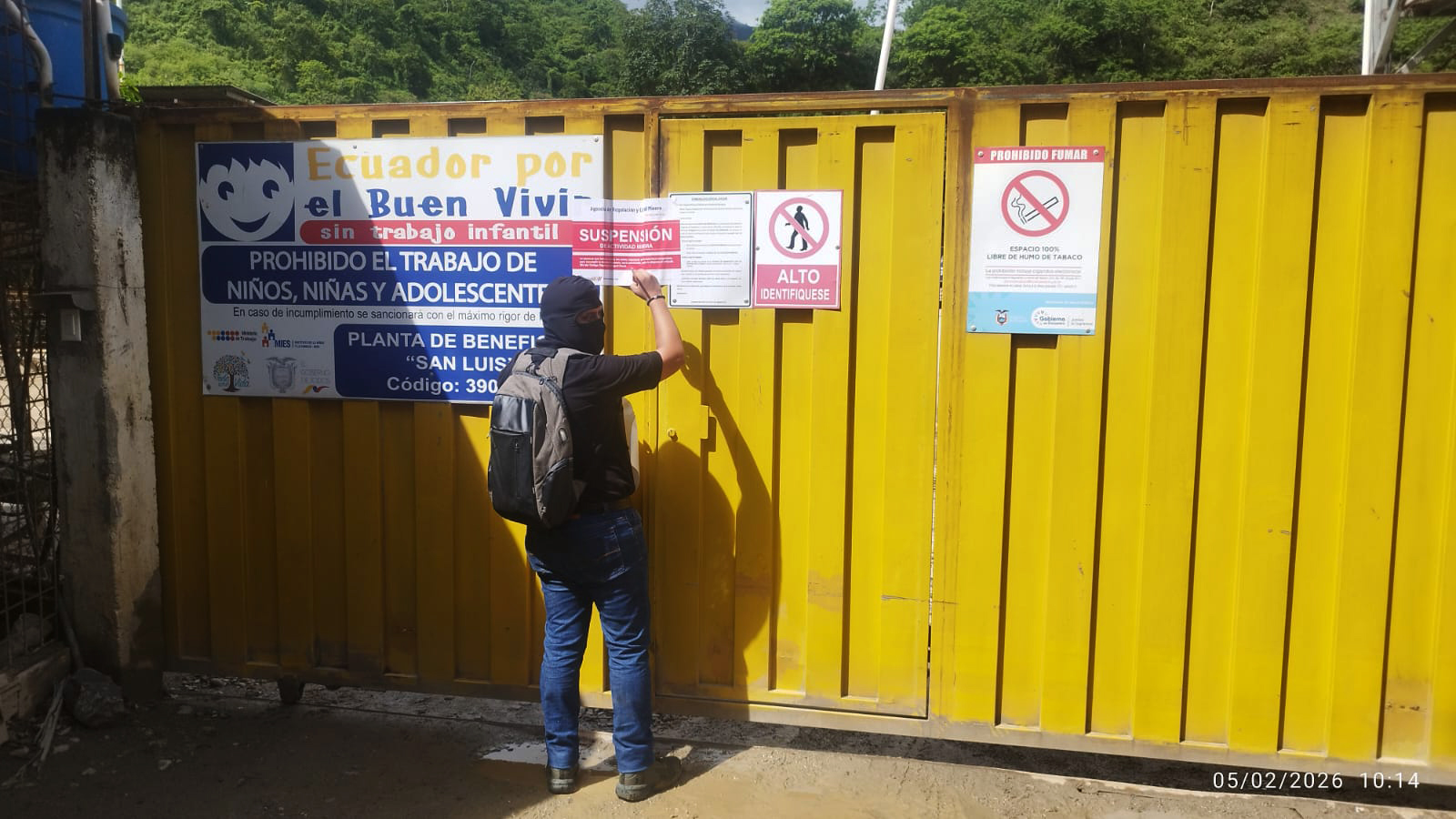 Gobierno ejecuta 230 intervenciones tras suspensión de actividades mineras en El Oro, Napo y Loja