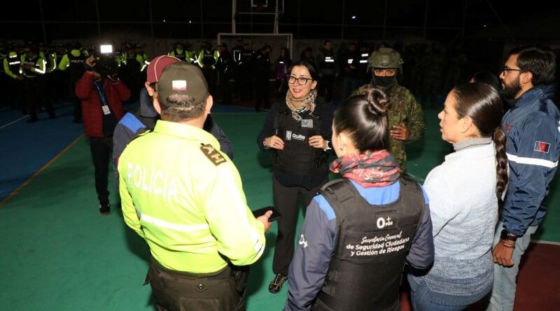 Quito: operativo en Tumbaco deja seis clausuras y un detenido