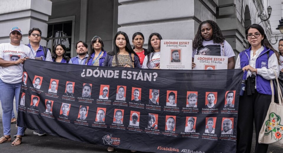 Comité de ONU examina a Ecuador por desapariciones forzadas
