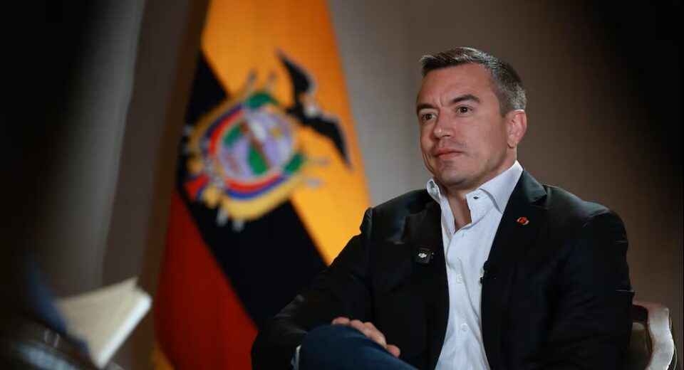Noboa destaca cooperación con EE.UU. y aclara alcance de posibles operaciones en Ecuador