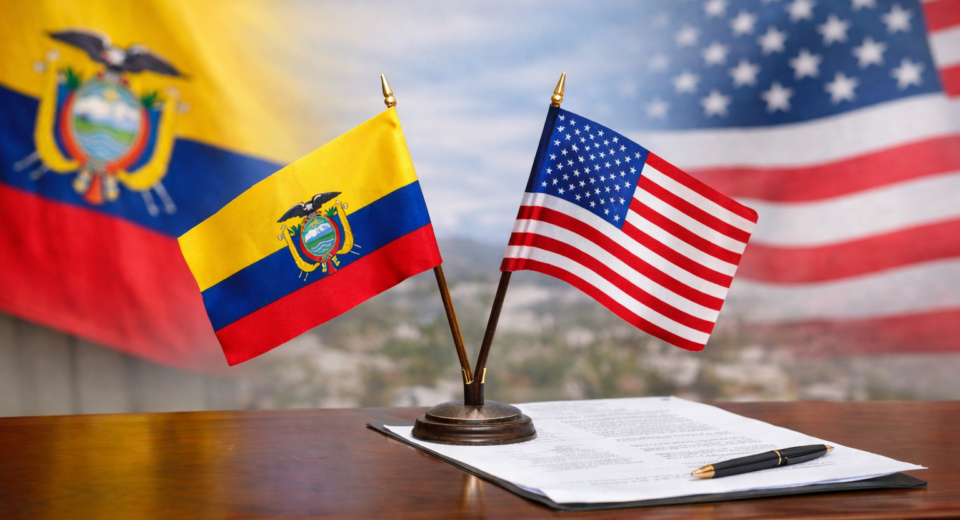 Noboa anuncia firma de acuerdo comercial con Estados Unidos prevista para el 13 de marzo