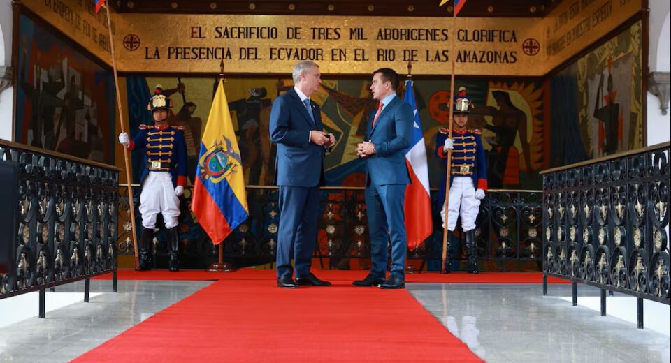 Noboa viajará a Chile para investidura de José Antonio Kast
