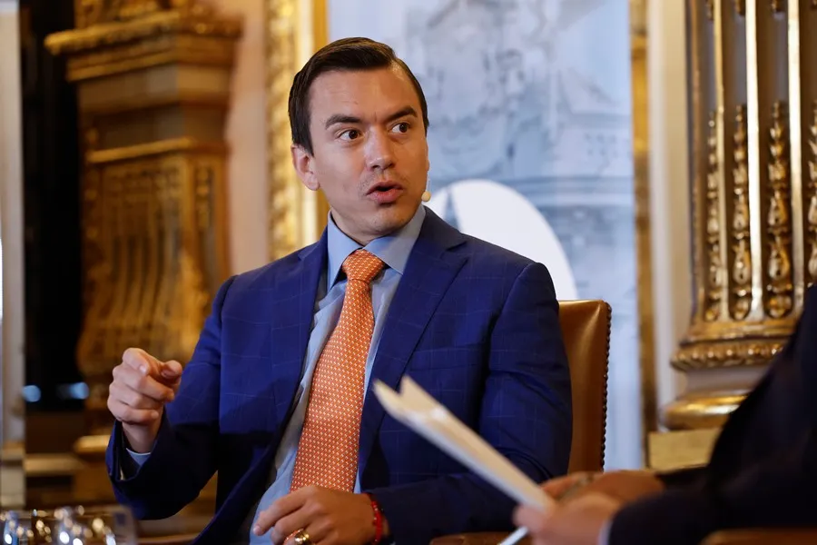 Noboa destaca operación conjunta con DEA y Europol que permitió desarticular red de narcotráfico