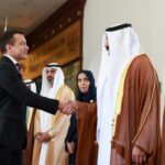 Noboa recibe en Carondelet al príncipe heredero de Abu Dabi