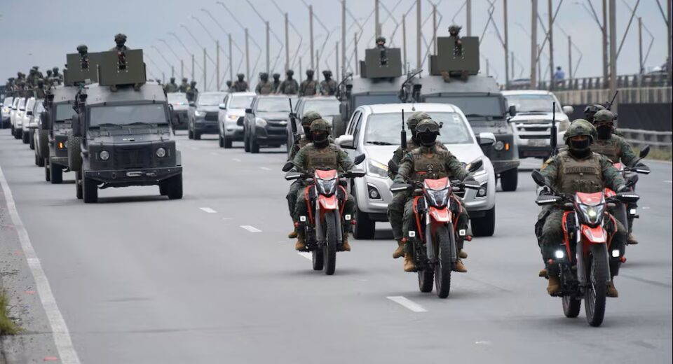 Militares llegan a Durán horas antes del inicio del toque de queda