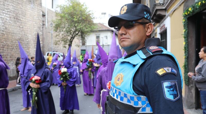 600 agentes estarán desplegados en Quito durante feriado de Semana Santa