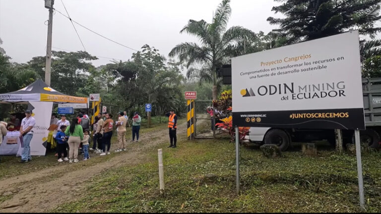 Gobierno firma contrato para explotar mina de oro “Cangrejos” con inversión de más de USD 1.700 millones