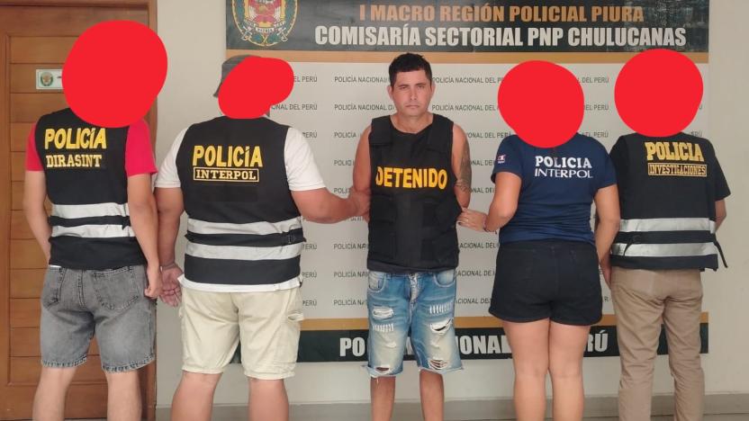 Capturan en Perú a alias "Churón", prófugo de cárcel de Machala desde 2025