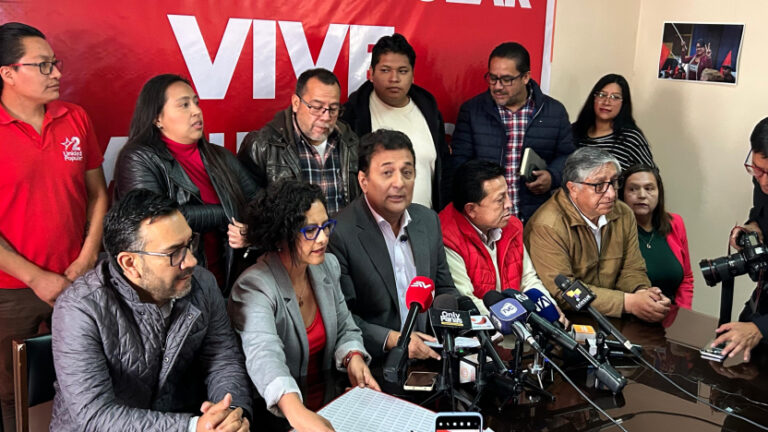 Unidad Popular acudirá al TCE y Corte Constitucional, y no descarta acciones internacionales