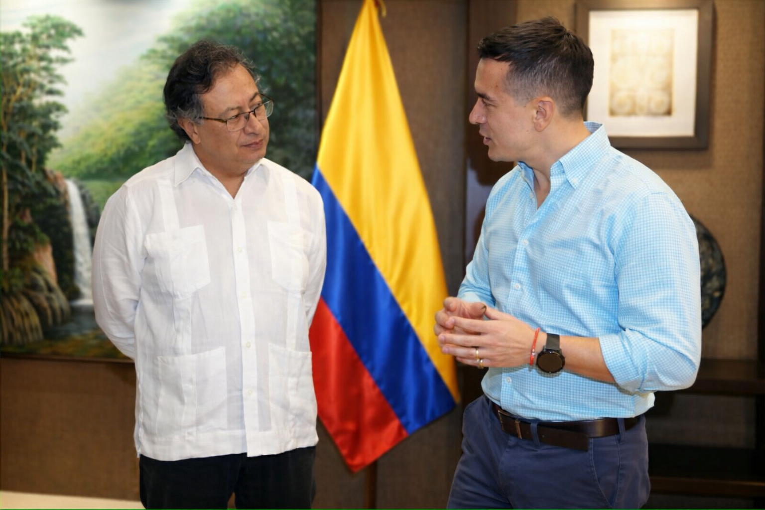 Gremios empresariales de Ecuador y Colombia piden a Noboa y a Petro “recapacitar” y preservar la integración andina