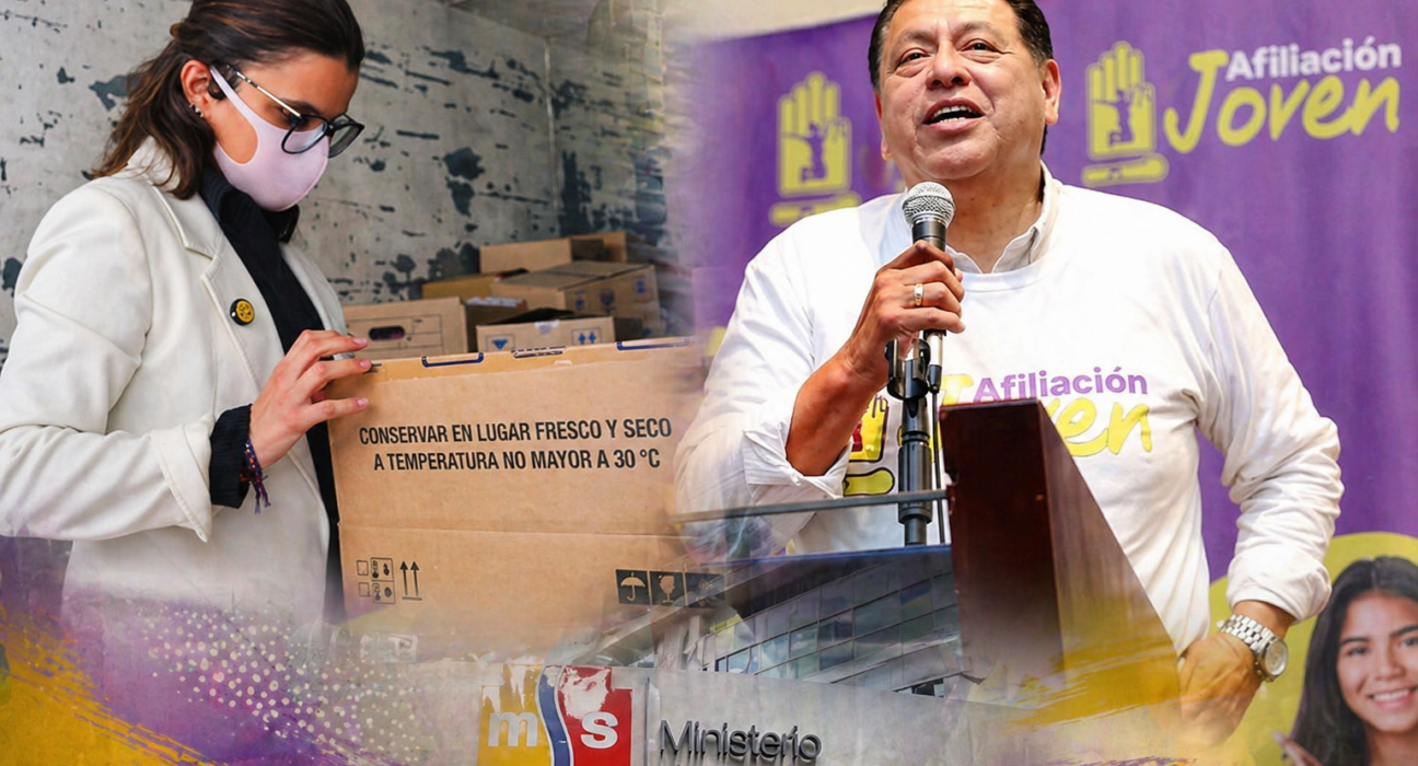 Noboa termina encargo de María José Pinto y oficializa a Jaime Bernabé como Ministro de Salud