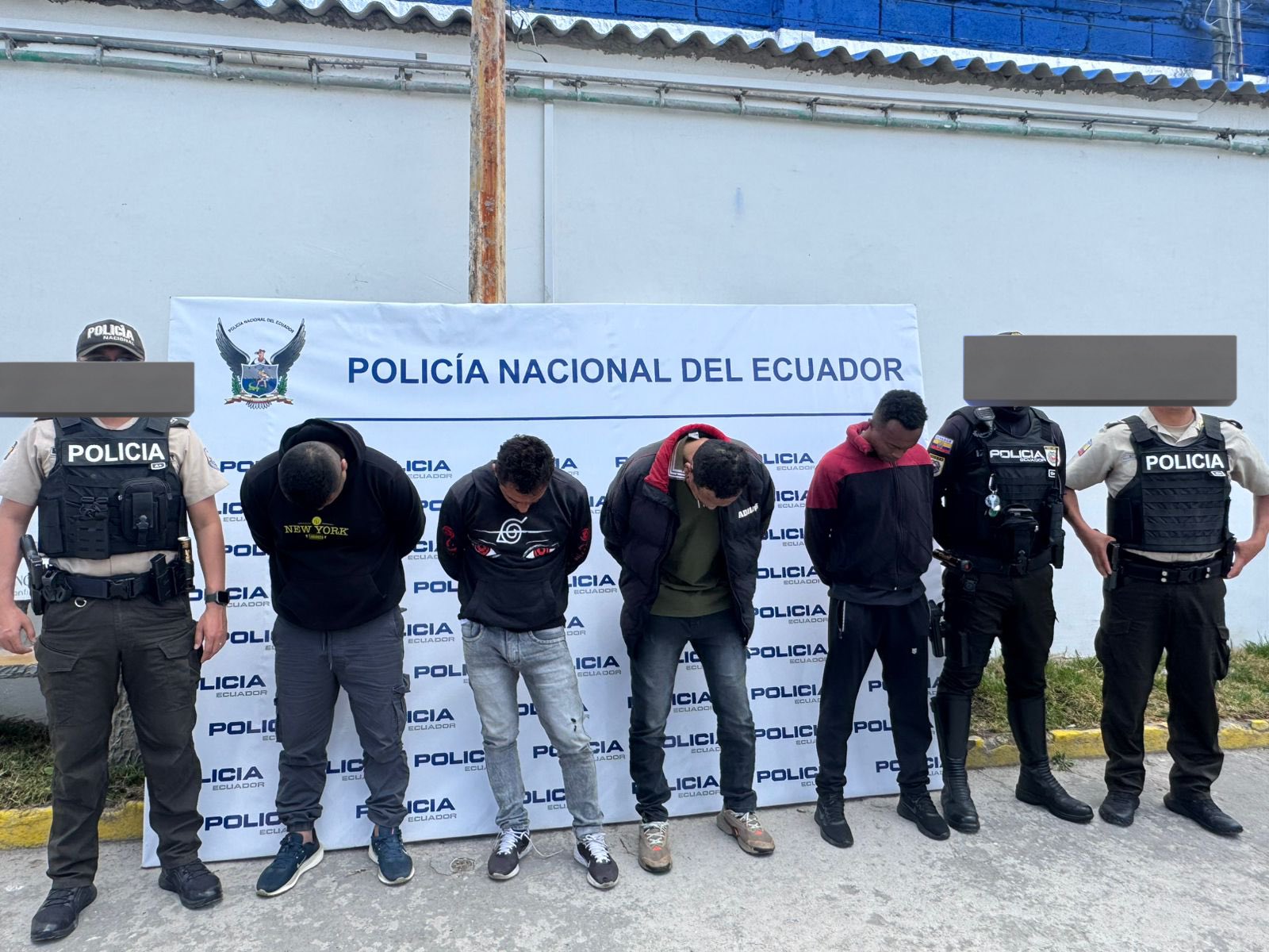 Exfutbolista Christian Lara entre cuatro detenidos por presunto robo en el sur de Quito
