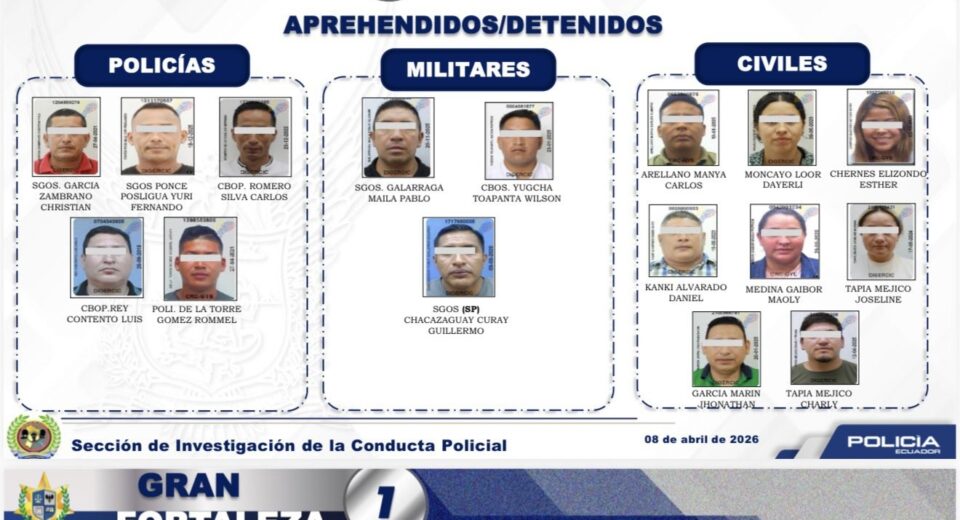 Operación Gran Fortaleza 1: detienen a policías, militares y civiles por red de tráfico de hidrocarburos