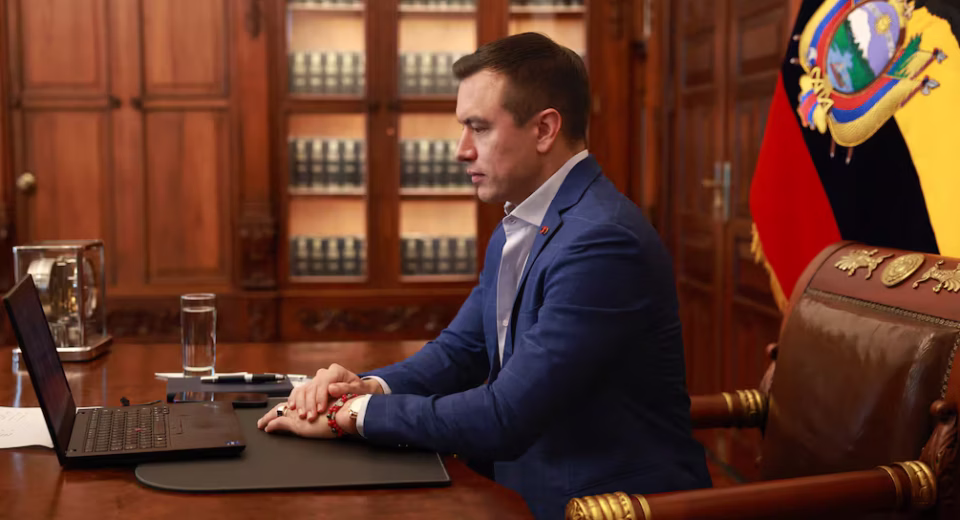 Corte Constitucional da luz verde a Noboa para convocar a referéndum que busca trasladar a la Asamblea facultad de designación de autoridades