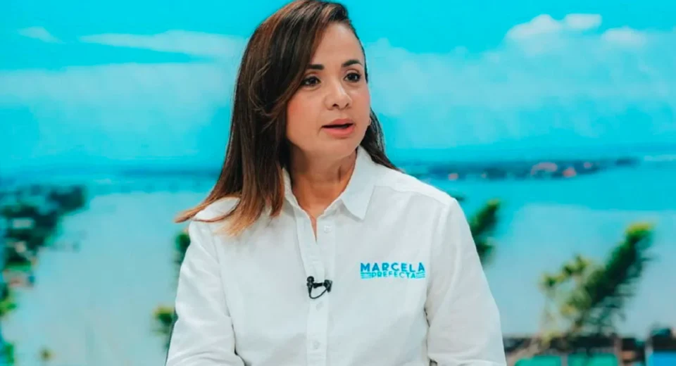 Marcela Aguiñaga anuncia que no irá a la reelección y que renunciará a la Prefectura del Guayas el 14 de mayo