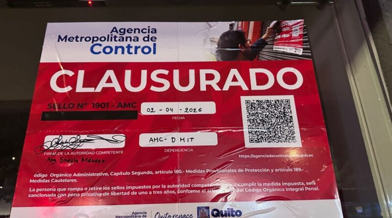 Clausuran clínica odontológica en Iñaquito tras muerte de paciente durante procedimiento