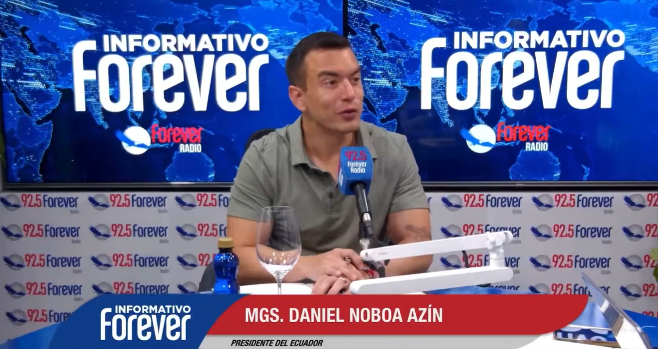 Noboa vuelve a condicionar la relación con Colombia al control fronterizo