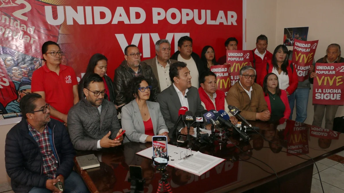 CNE deja en suspenso el pedido de Unidad Popular para revertir su cancelación