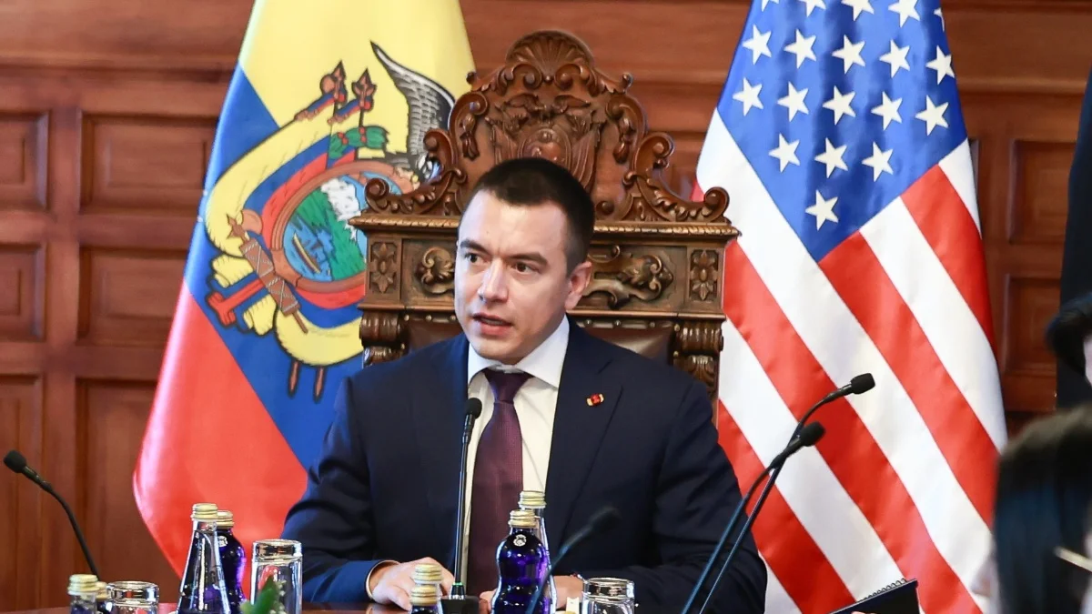 Noboa viajará a EE.UU. para reunión en la OEA y recibir reconocimiento internacional