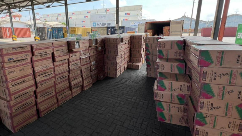 SENAE decomisa más de 10 millones de cigarrillos de contrabando en Guayaquil