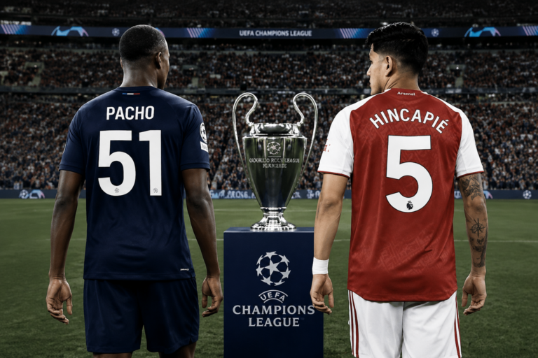 Pacho e Hincapié se enfrentarán en la final de la UEFA Champions League
