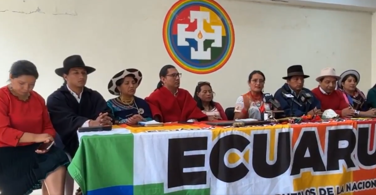 Ecuarunari y Fenocin denuncian injerencia del Gobierno en sus procesos internos
