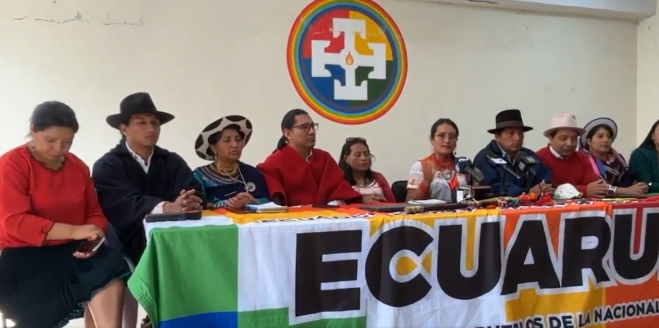 Ecuarunari y Fenocin denuncian injerencia del Gobierno en sus procesos internos