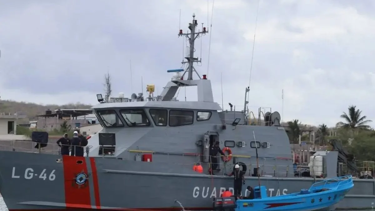 Armada incorpora a su flota naval una lancha guardacostas donada por EE.UU.