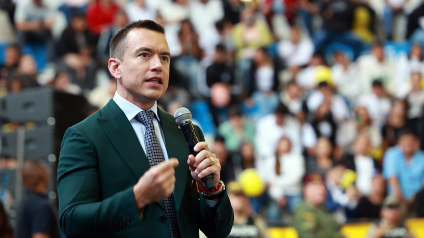 Noboa cumplirá agenda de seguridad en EE.UU.